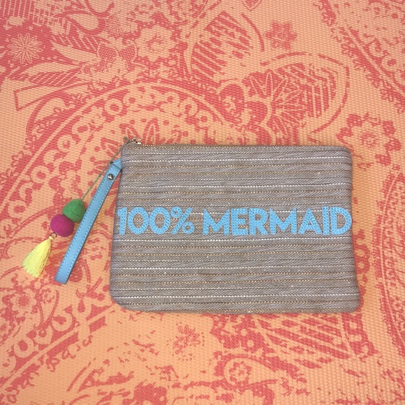 Francesca's Collections Handbags - NWOT  100% Mermaid clutch/wristlet